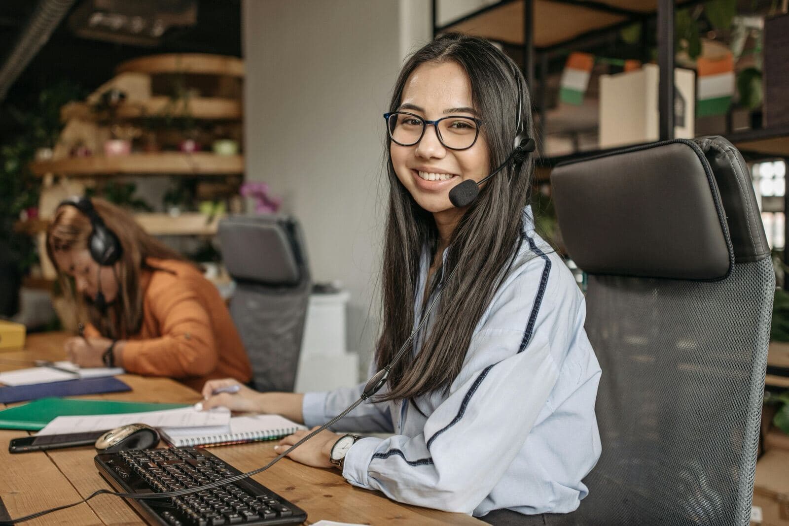 Call center agents in Puerto Rico